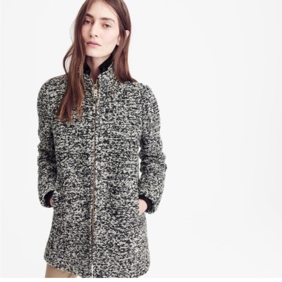 J. Crew Italian Wool Lodge Coat - Picture 2 of 7